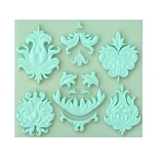Moule Motif Style Damask No 1 Moule Motif Style Damask No 1