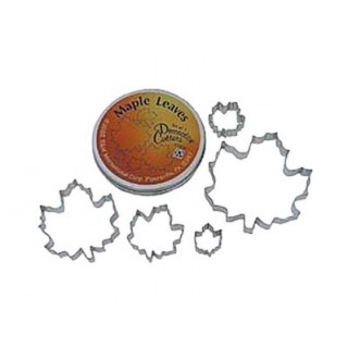 Emporte-pièces Feuille d'érable 5 pc Emporte-pièces Feuille d'érable 5 pc