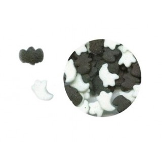 Mini sucre Chauve-souris et fantôme Mini sucre Chauve-souris et fantôme