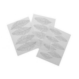 Feuilles de texture Plumes Feuilles de texture Plumes