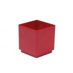 Verrine cube rouge 65 ml