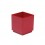 Verrine cube rouge 65 ml