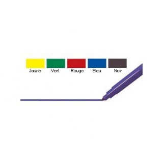 5 marqueurs de couleur Pointe fine 5 marqueurs de couleur Pointe fine