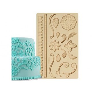 Moule Fleurs de dentelle et arabesques Moule Fleurs de dentelle et arabesques