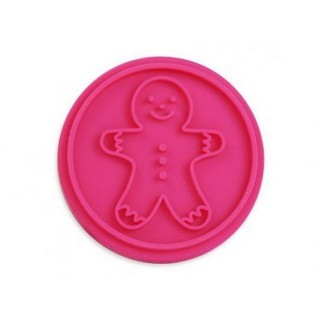 Pastille pour tampon à biscuit - Bonhomme de pain d'épice Pastille pour tampon à biscuit - Bonhomme de pain d'épice