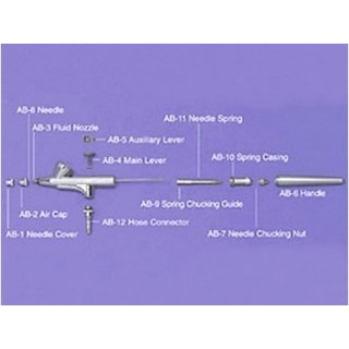 Aiguille pour airbrush .3 mm Aiguille pour airbrush .3 mm