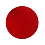 Carton plateau rond rouge 12 x 0.5"