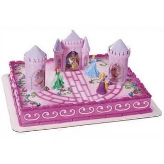 Figurines Princesses au château