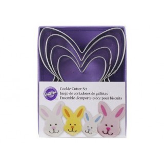 Ensemble Découpoirs Tête de lapin Ensemble Découpoirs Tête de lapin