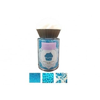 Sucre et perles à parsemer - Assortiment Bleu Sucre et perles à parsemer - Assortiment Bleu