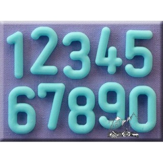 Moule Chiffre rond Moule Chiffre rond