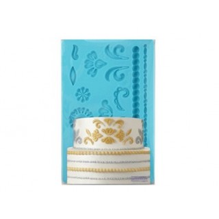 Moule Perles et motifs damask Moule Perles et motifs damask