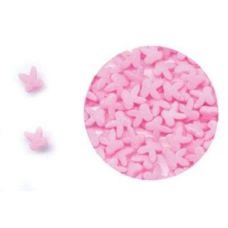 Mini sucre Tête de lapin rose Mini sucre Tête de lapin rose