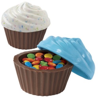 Moule à chocolat Cupcake 3-D Moule à chocolat Cupcake 3-D