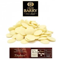 Chocolat blanc Zephyr Barry 34% cacao - 1 kg
