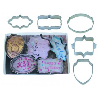 Ensemble de découpoirs plaques ornementales 5 pièces Ensemble de découpoirs plaques ornementales 5 pièces