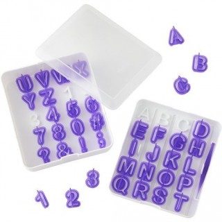 Découpoir Alphabet et chiffre 1'' Découpoir Alphabet et chiffre 1''