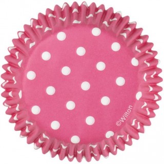 Moule en papier Rose à pois Moule en papier Rose à pois