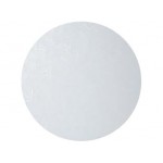 Carton plateau rond blanc 10" x 0.5"