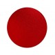 Carton plateau rond rouge 10" x 0.5"