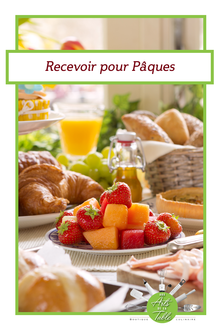 Brunch de Pâques, des idées originales Aux Arts de la Table