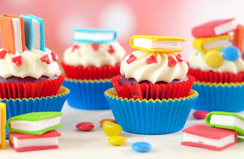 Idées de cupcakes pour la graduation de votre enfant.