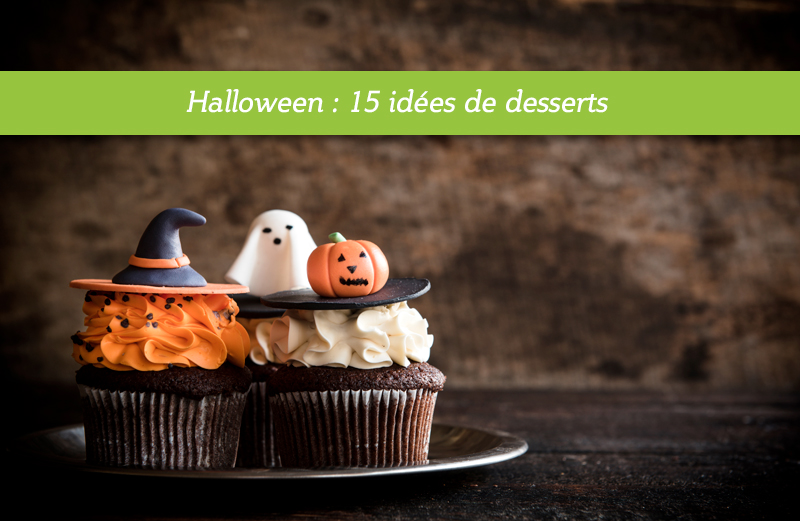 Idées de desserts pour l'Halloween