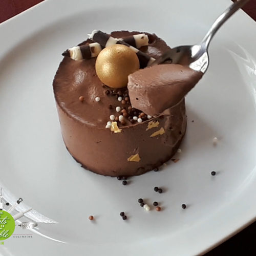 Crème glacée au chocolat avec et sans machine - Aux Arts de la Table