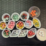 Test de colorant de perles croustillantes