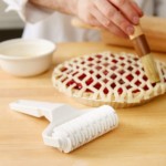 Rouleau découpoir en losange pour créer des tartes
