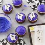 Cupcakes Halloween facile avec jujube de fantôme