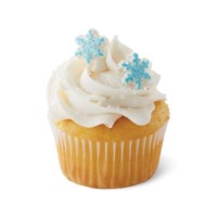 Gros sucre de flocon pour décorer des cupcakes et gâteaux.