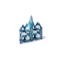 Présentoir pour vos cupcakes lors d'un anniversaire de la Reine des Neiges.
