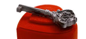 Moule La clef de mon coeur